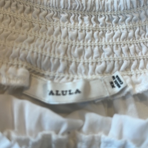 Talula by aritzia off shoulder white top - Picture 2 of 3